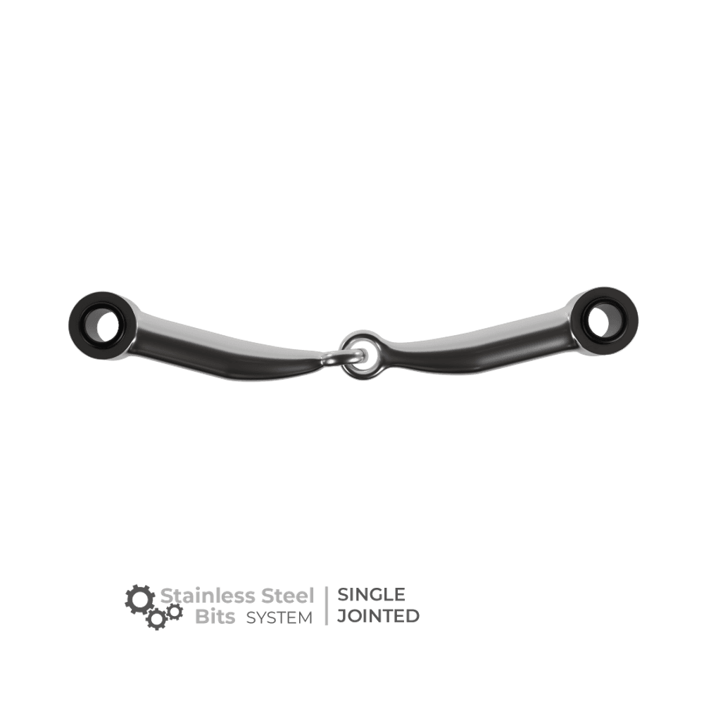 Winderen Single Jointed Stainless  Steel - Munnstykke