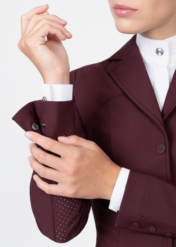 Maximilian Aura Show Jacket Burgundy