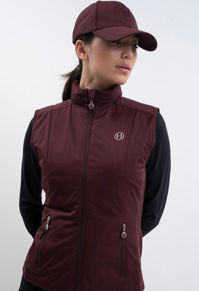 Harcour Balma Bodywarmer Aubergine