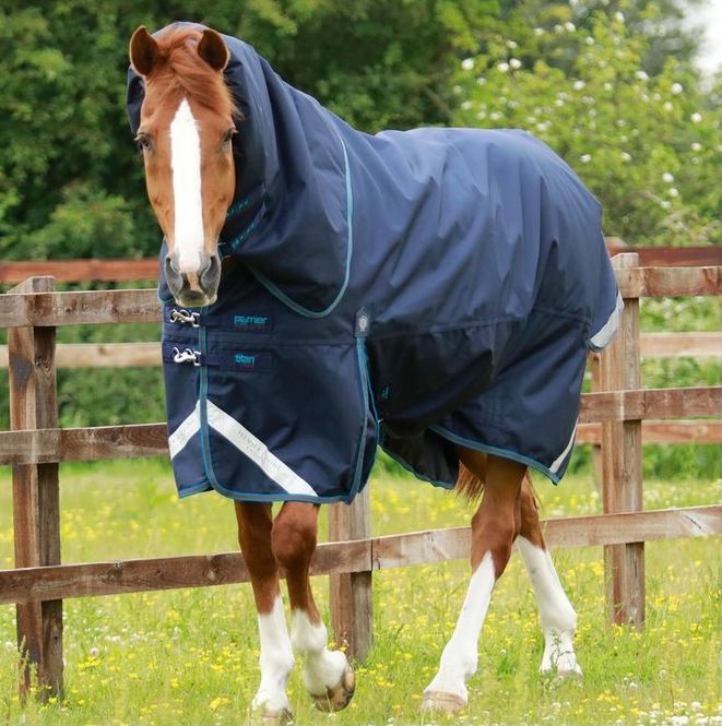 Hovedbilde Premier Equine Titan Turnout Navy 200g