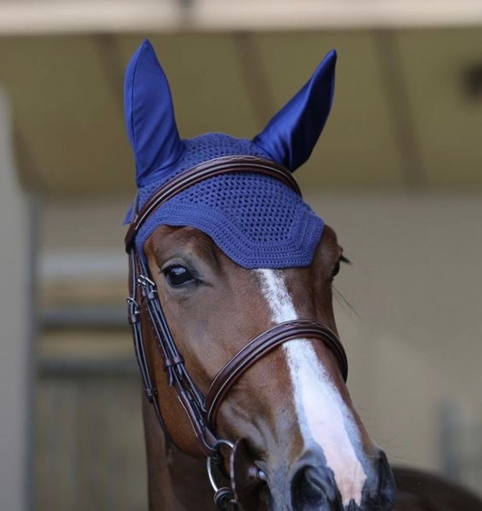 Kentucky Fly Veil Soundless Wellington Navy