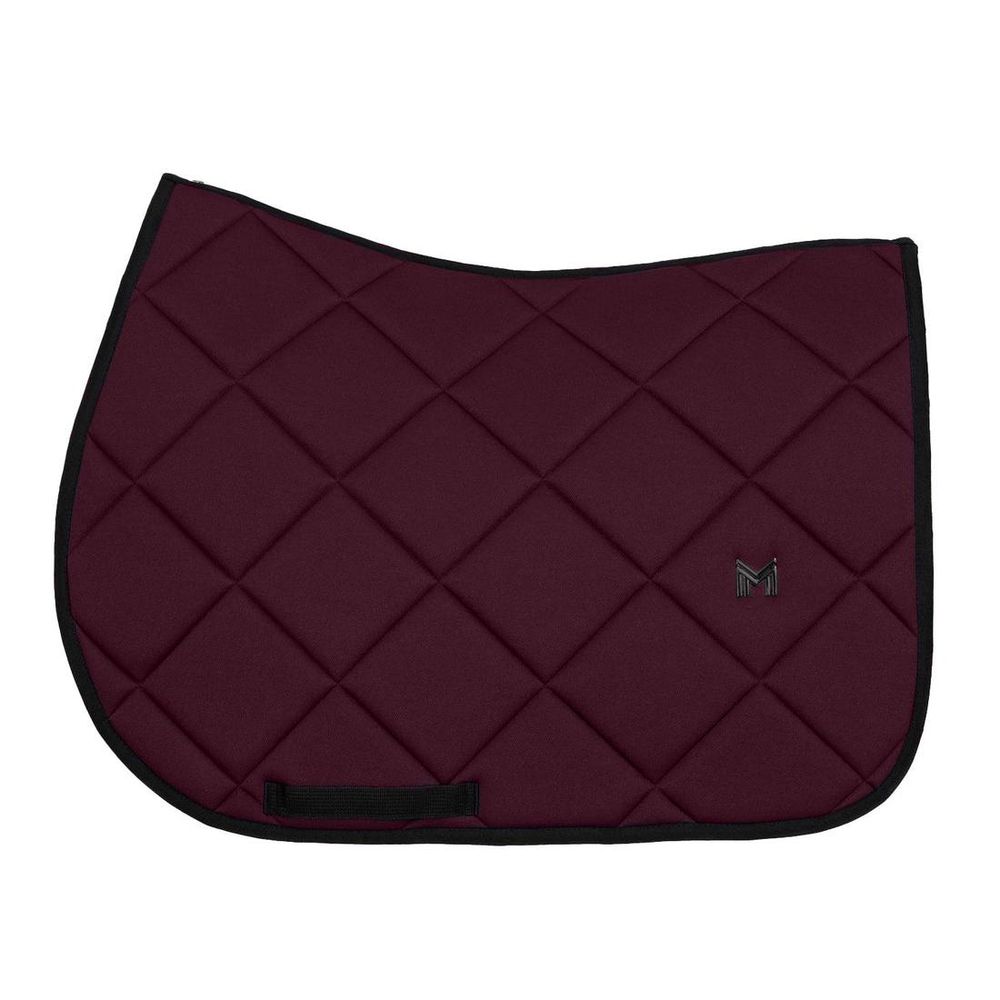 Maximilian Crew Saddle Pad Burgundy 