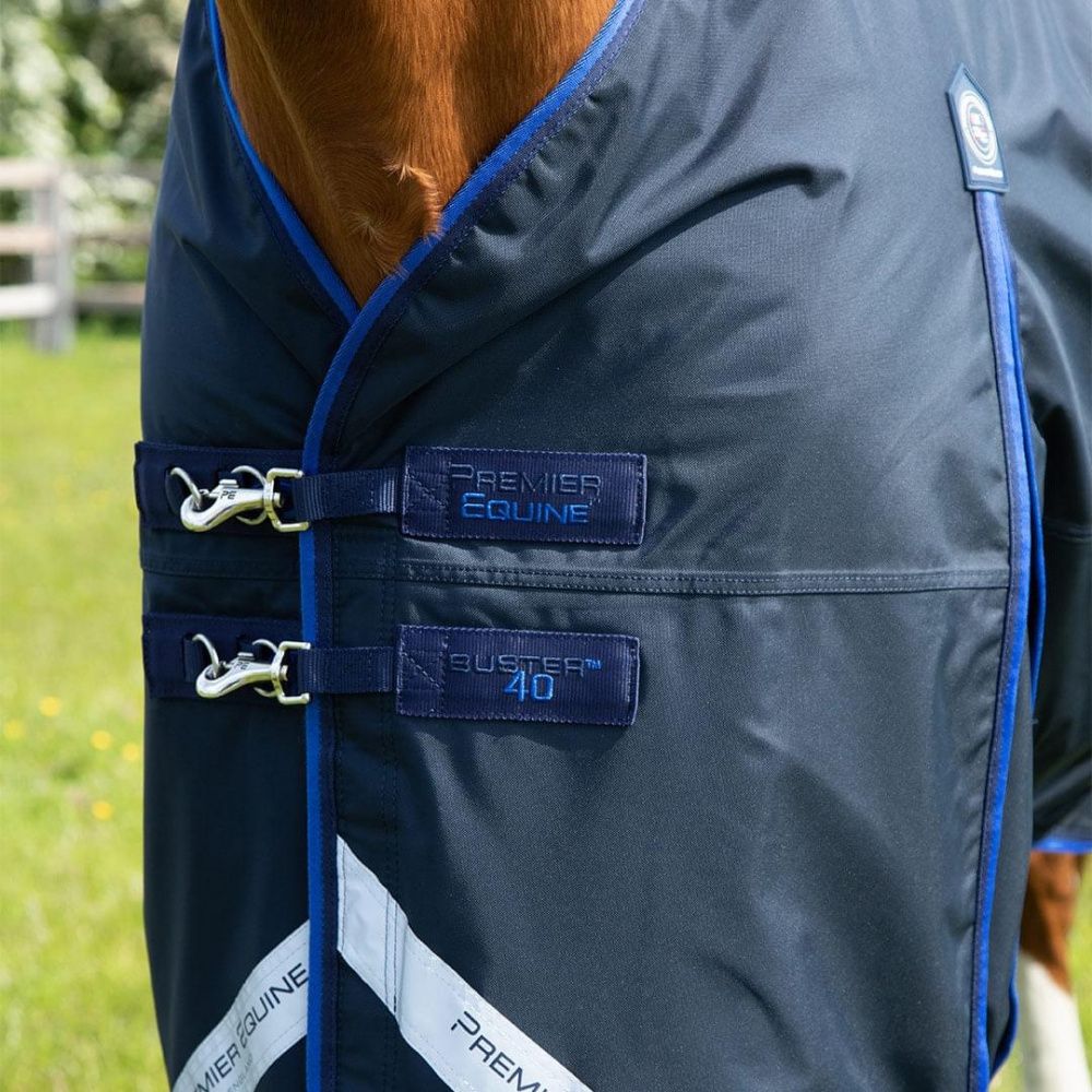 Premier Equine Buster Turnout 40g Navy