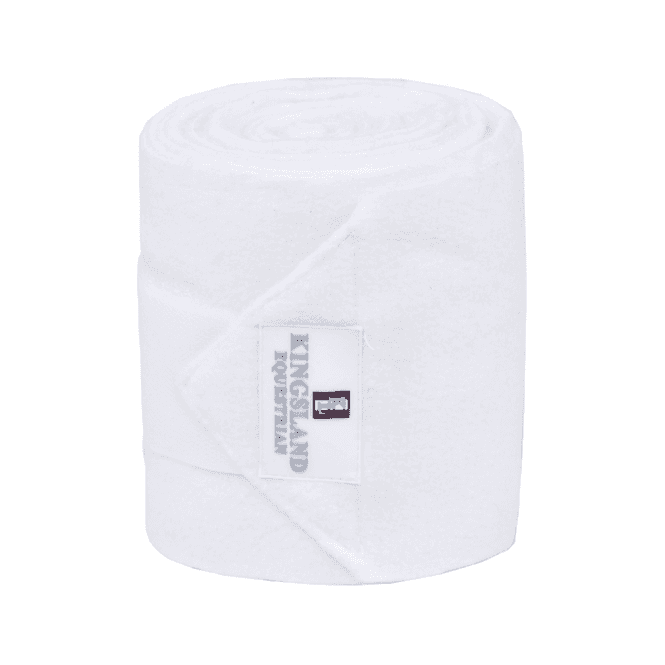 Hovedbilde Kingsland Classic Fleece Bandages 2-Pack White