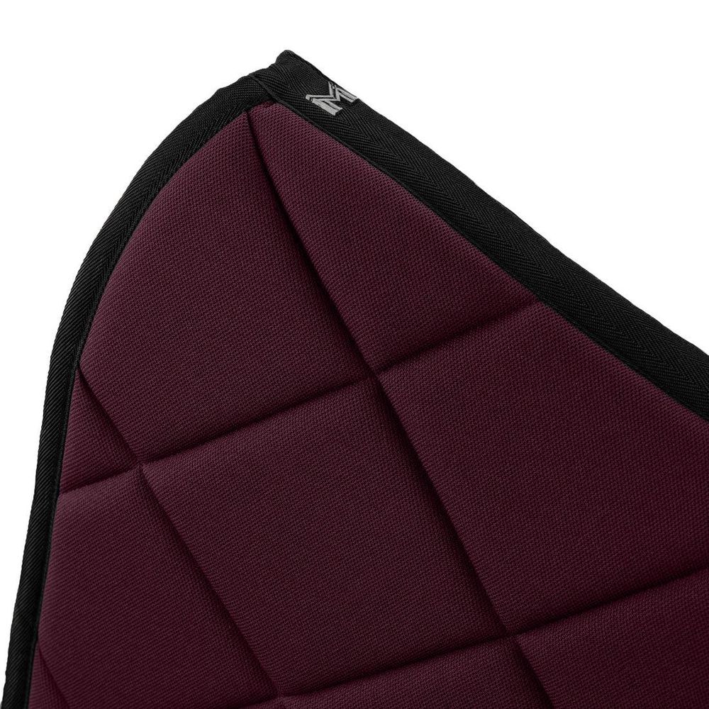 Maximilian Crew Saddle Pad Burgundy 