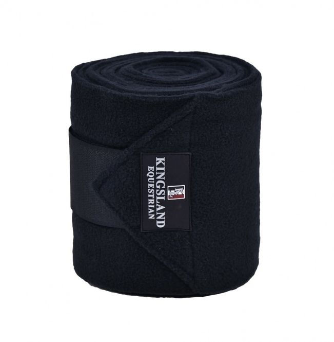 Hovedbilde Kingsland Classic Fleece Bandages 2-Pack Navy