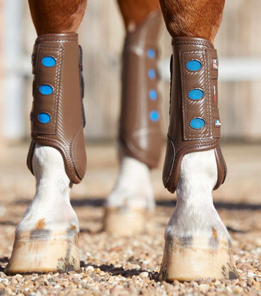 Premier Equine Carbon Tech Air Cooled Eventing Boots Front