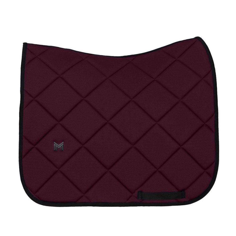 Maximilian Crew Saddle Pad Burgundy Dressage  
