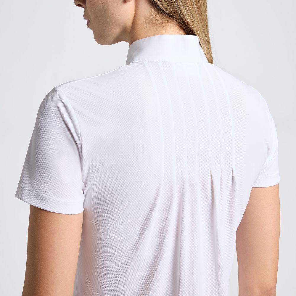 Cavalleria Toscana Jersey S/S Competition Shirt White