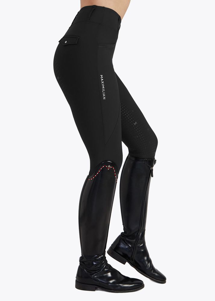 Maximilian Pro Riding Leggings Black