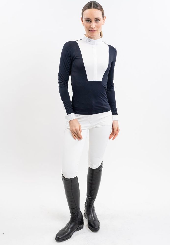 Harcour Stella Competition Polo LS Navy
