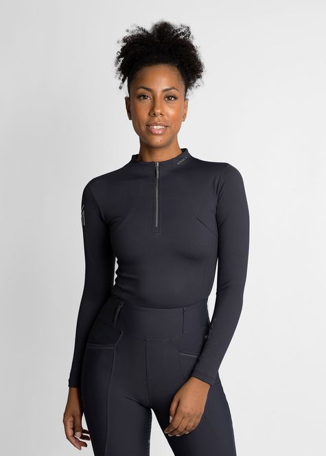 Hovedbilde Maximilian Long Sleeve Base Layer Charcoal Grey