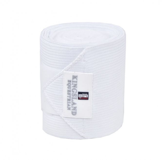 Hovedbilde Kingsland Classic Elastic Bandages 2-Pack White