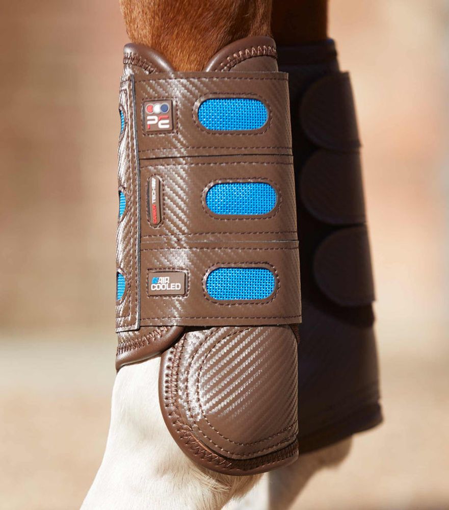 Premier Equine Carbon Tech Air Cooled Eventing Boots Front