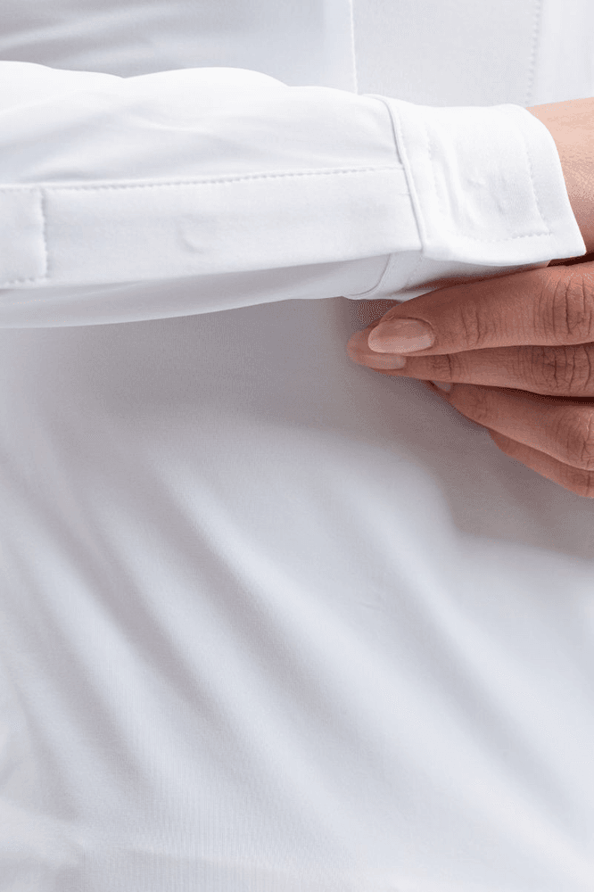Harcour Stella Competition Polo LS White